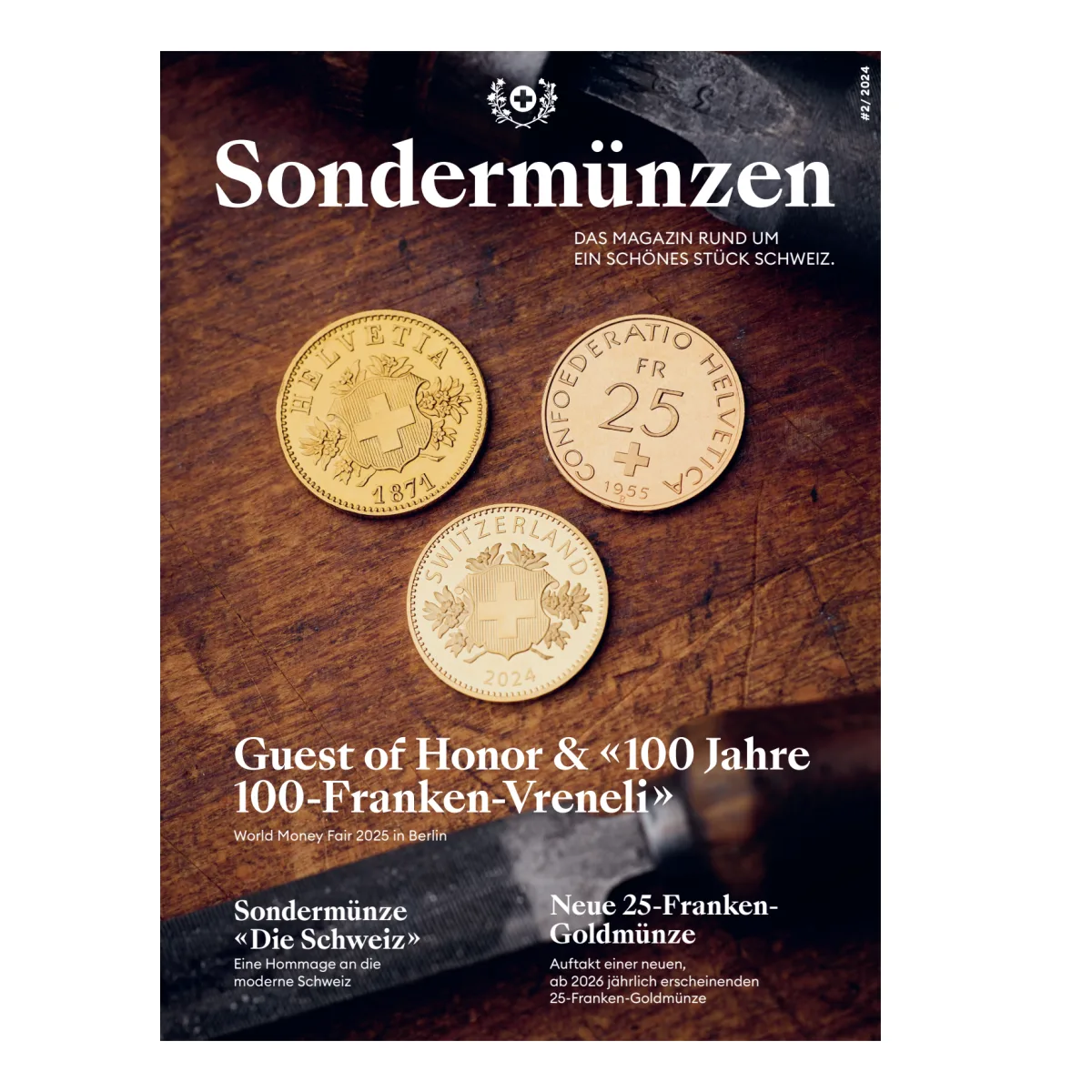 Sondermünzen - Swissmint Magazin 2/24 DE
