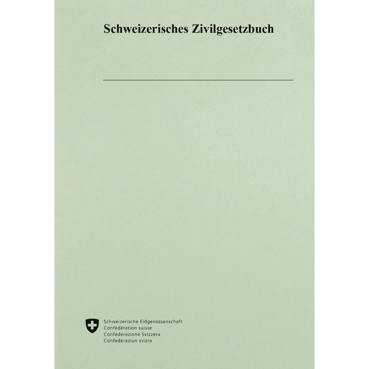Zivilgesetzbuch, ZGB, 1.1.2025