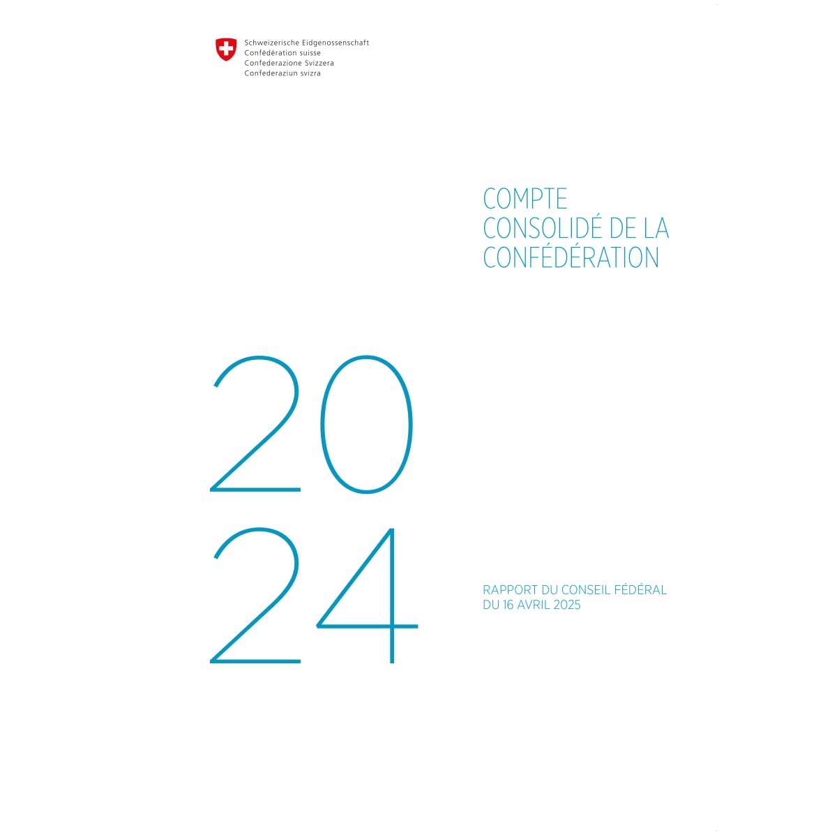 Compte consolidé, Rapport financier 2024