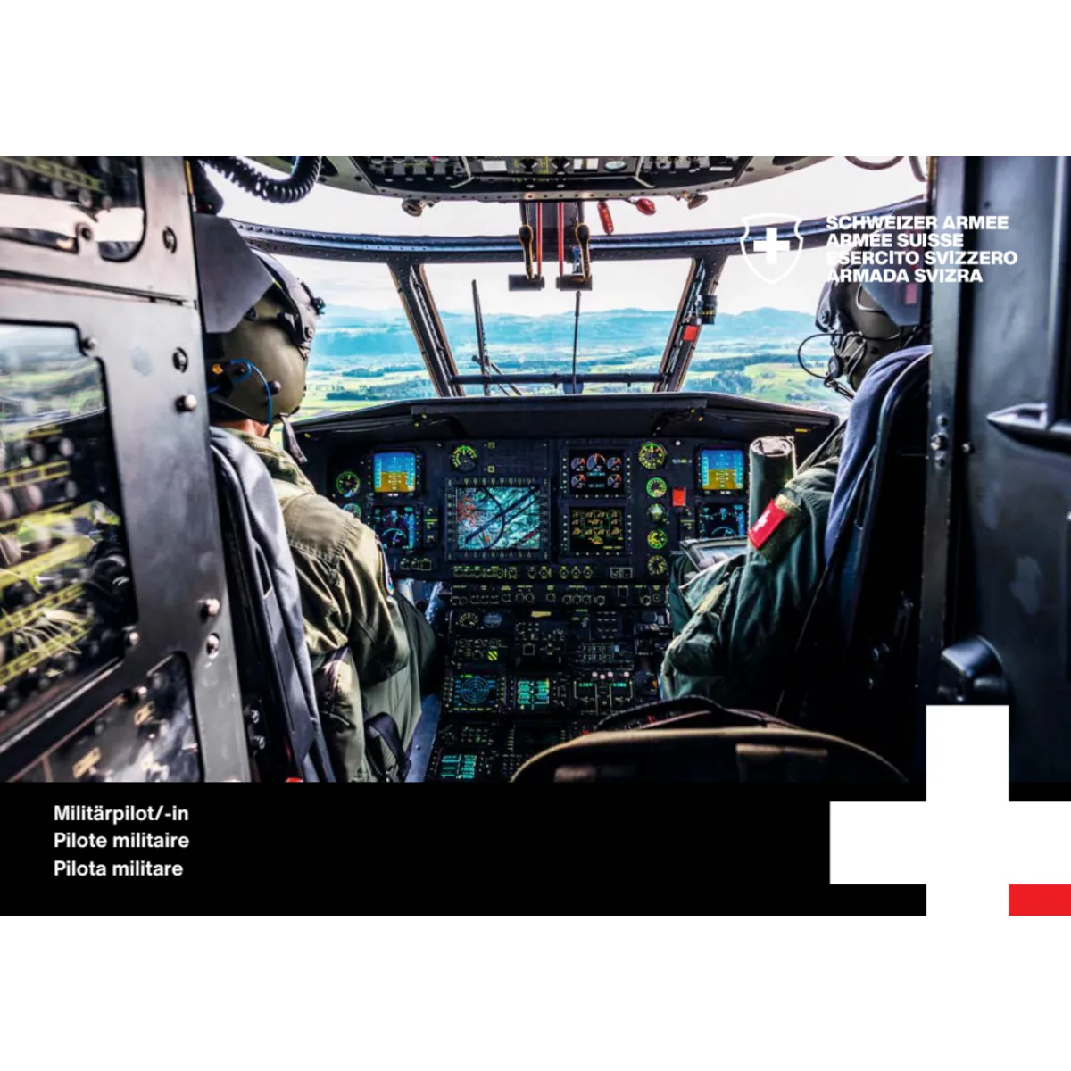 Pilota militare cartolina