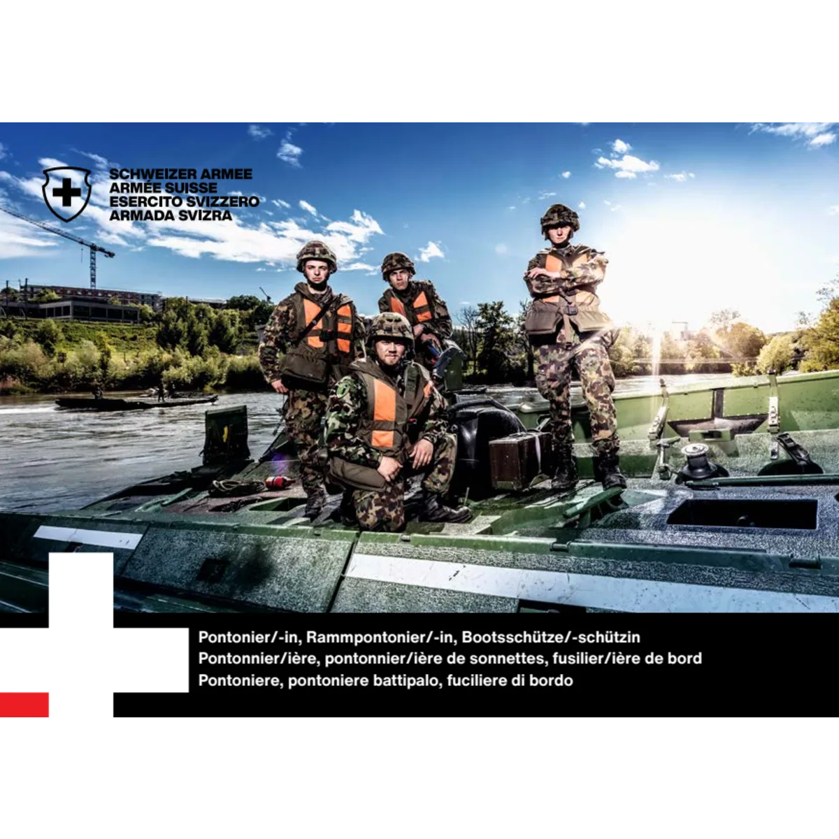 Pontoniere cartolina