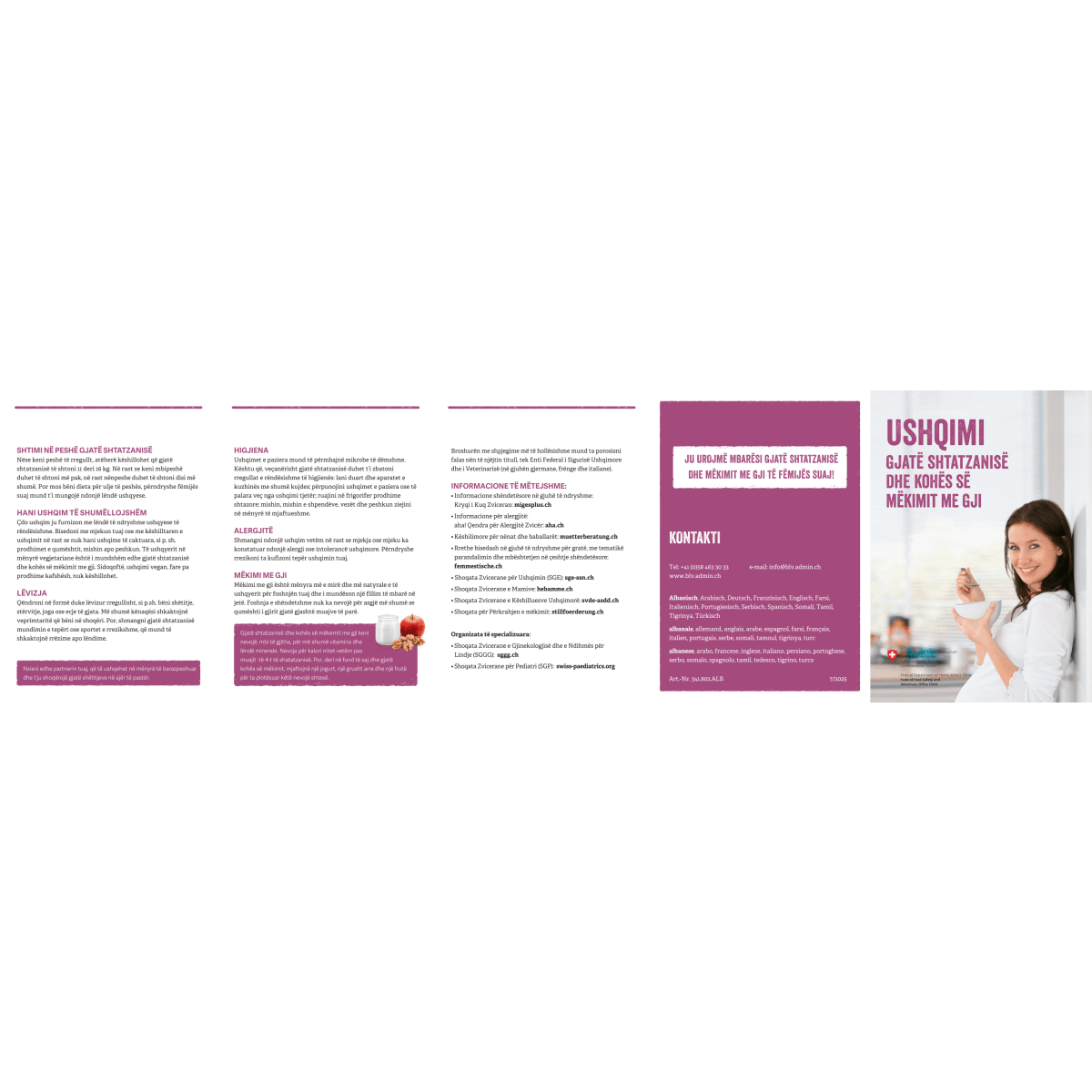 Alimentazione gravid. allattam., alban