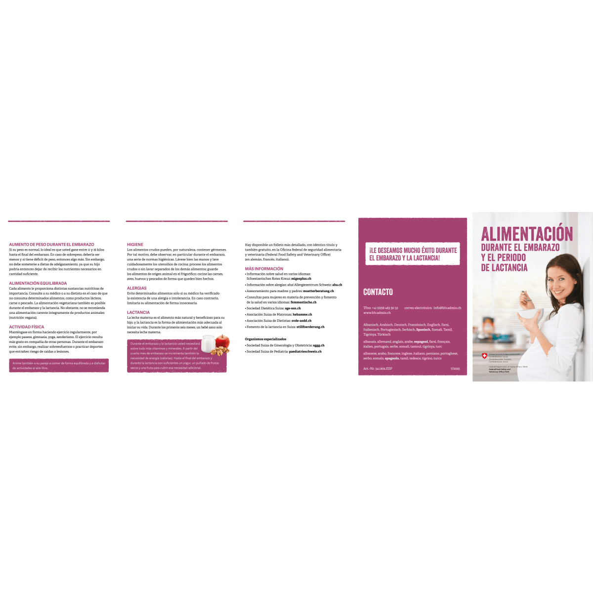 Alimentación embarazo periodo lactancia