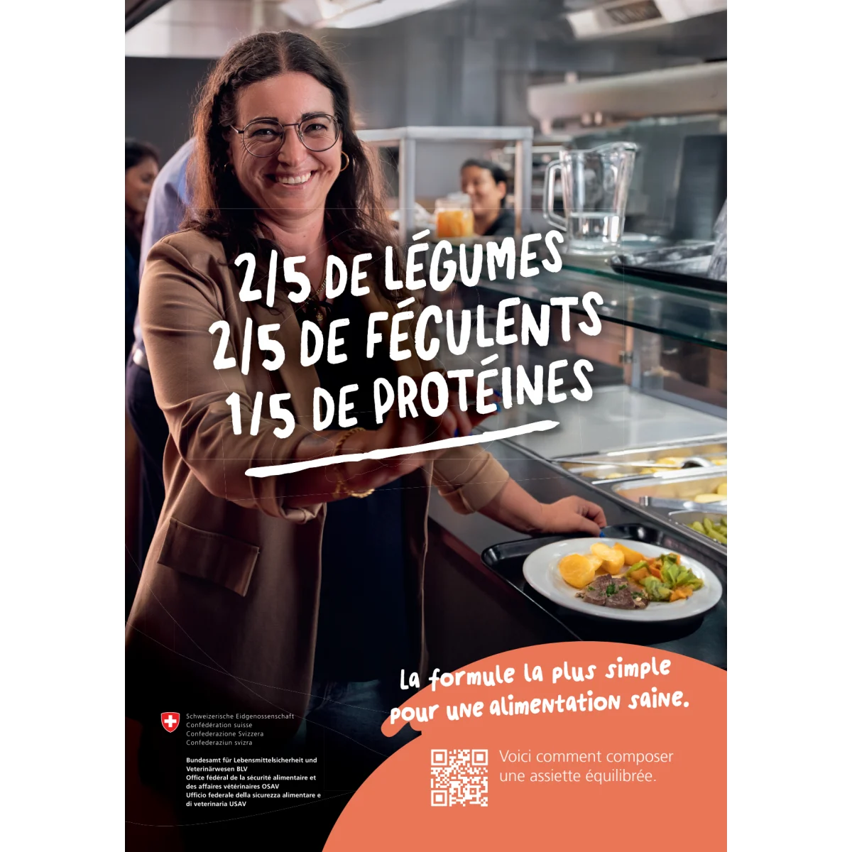 Alimentation équilibrée - affiche A4