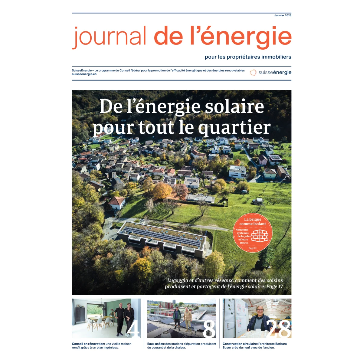Journal de l’énergie SE janvier 2026