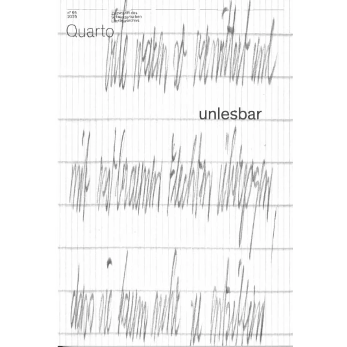 Quarto Nr. 55, unlesbar