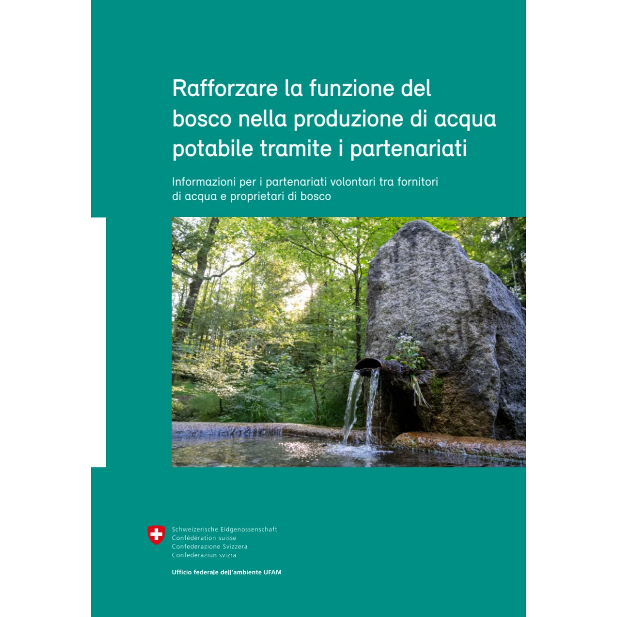 Flyer A5 Acqua potabile dal bosco