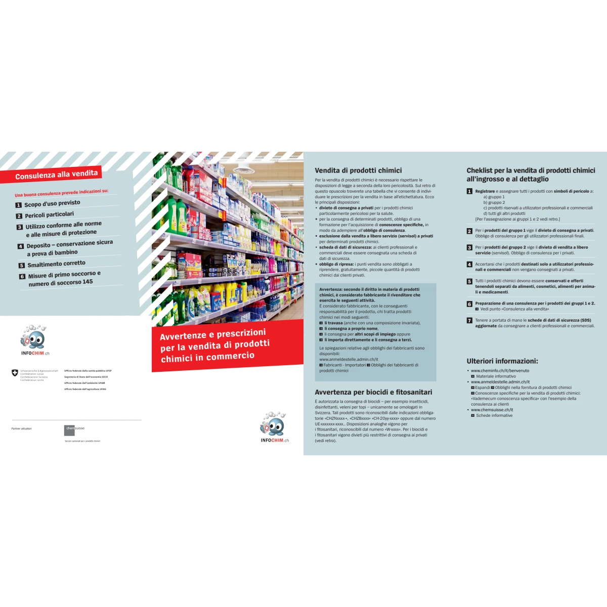 prodotti chimici in commercio