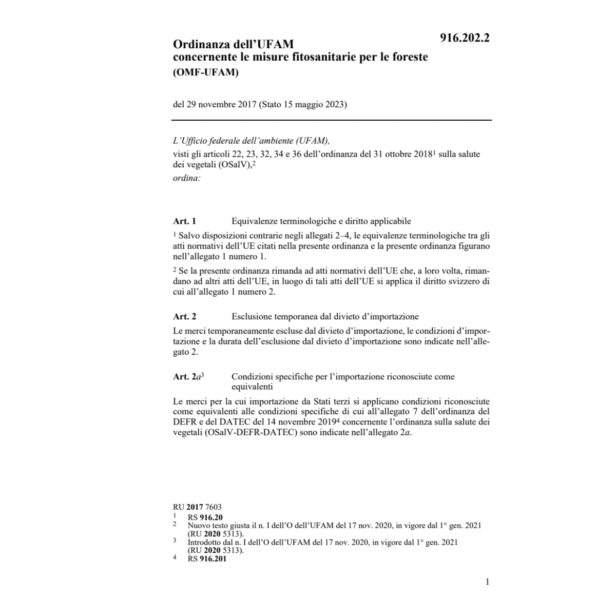 O conc. fitosanitarie foreste, OMF-UFAM