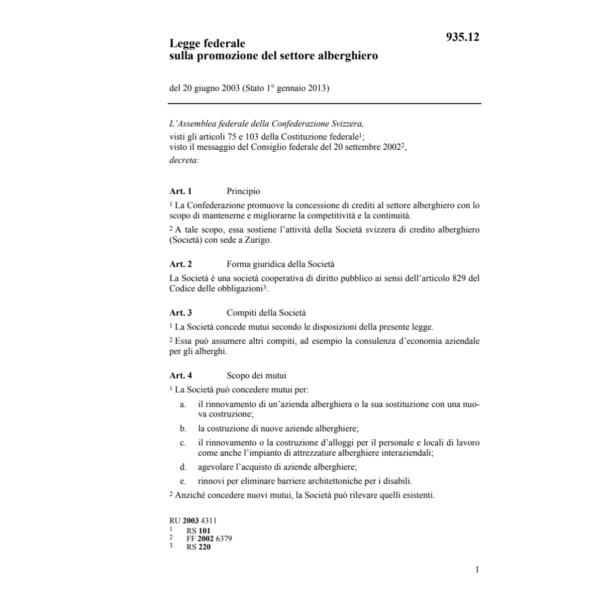 LF promozione settore alberghiero