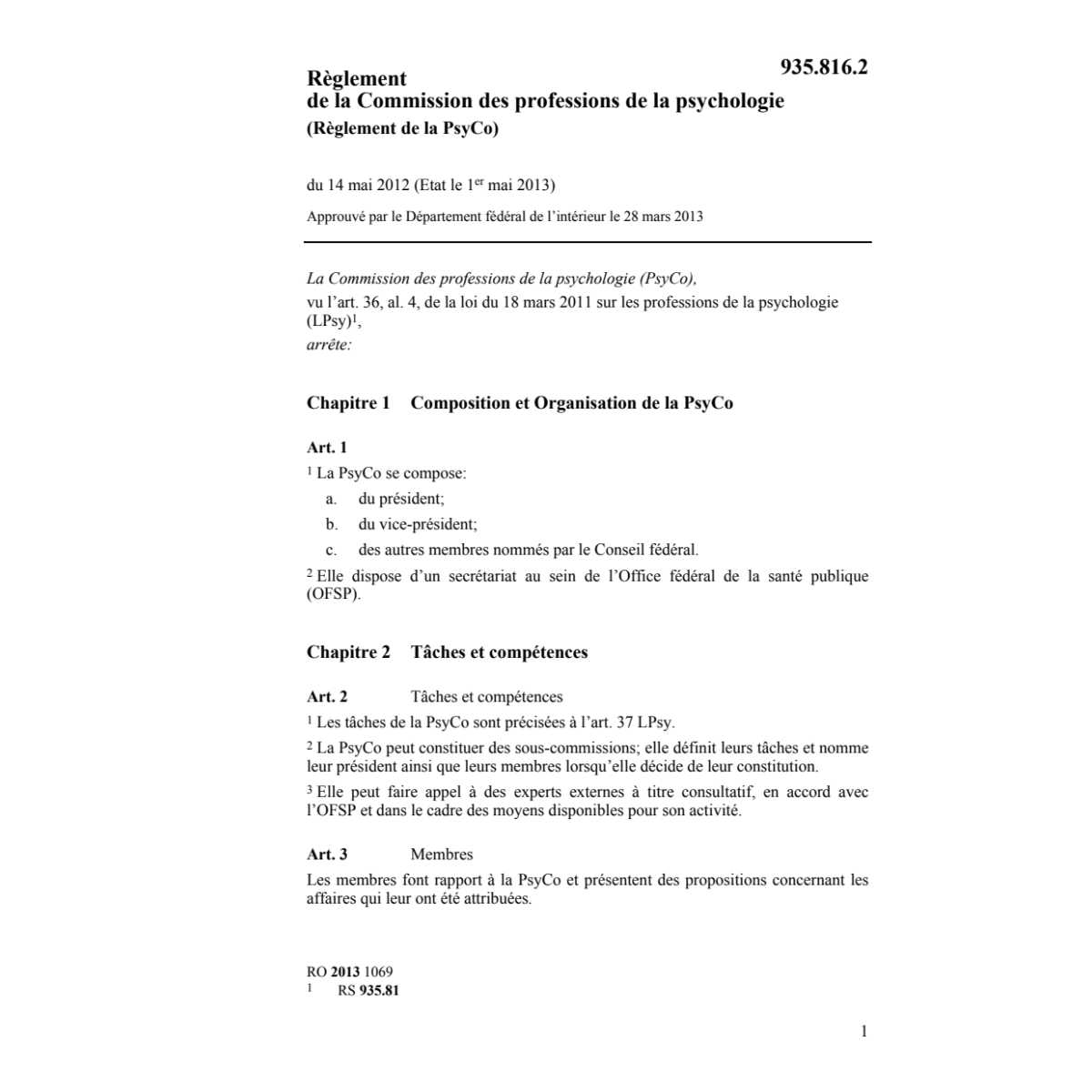 R de la PsyCo