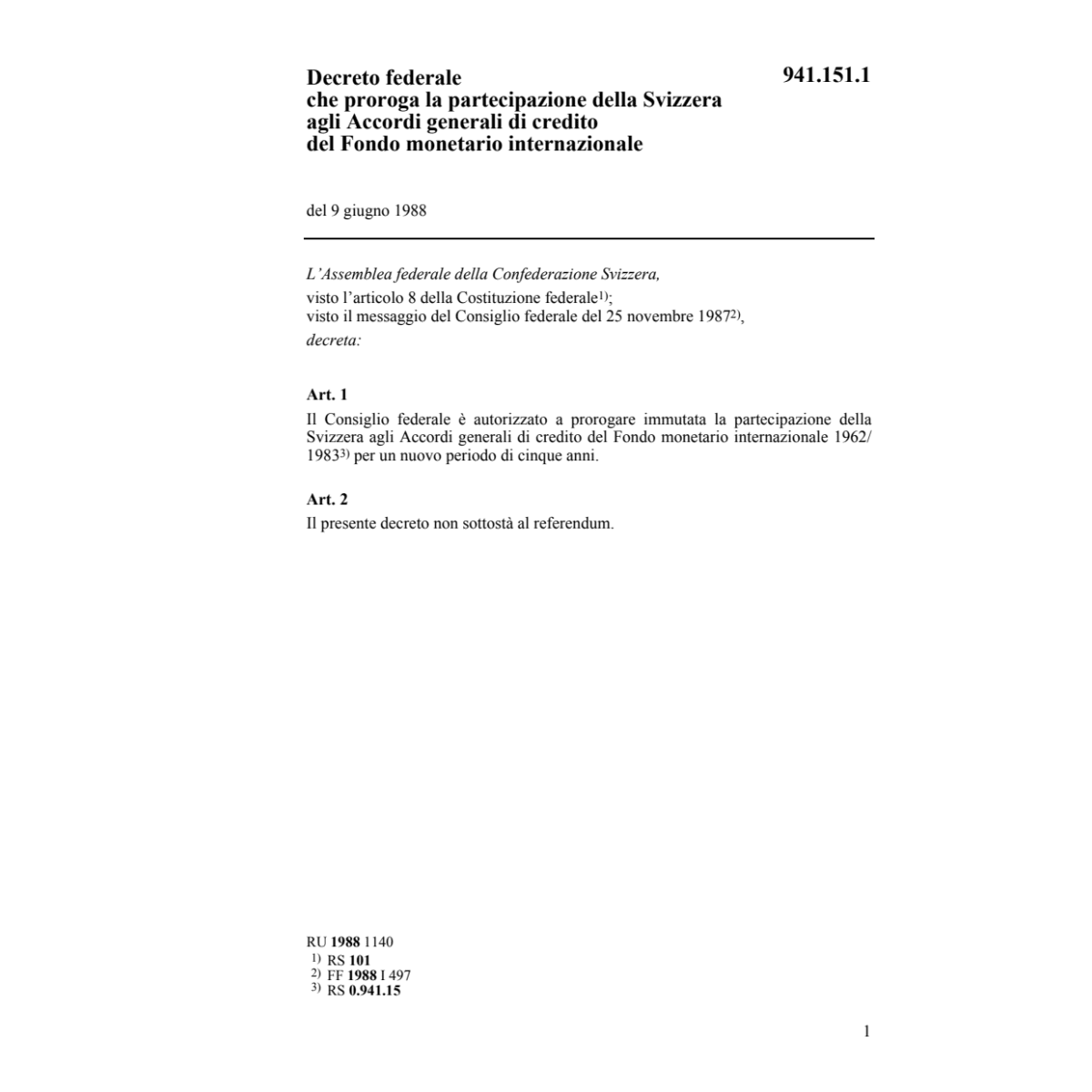 D proroga partecipaz. Accordi credito