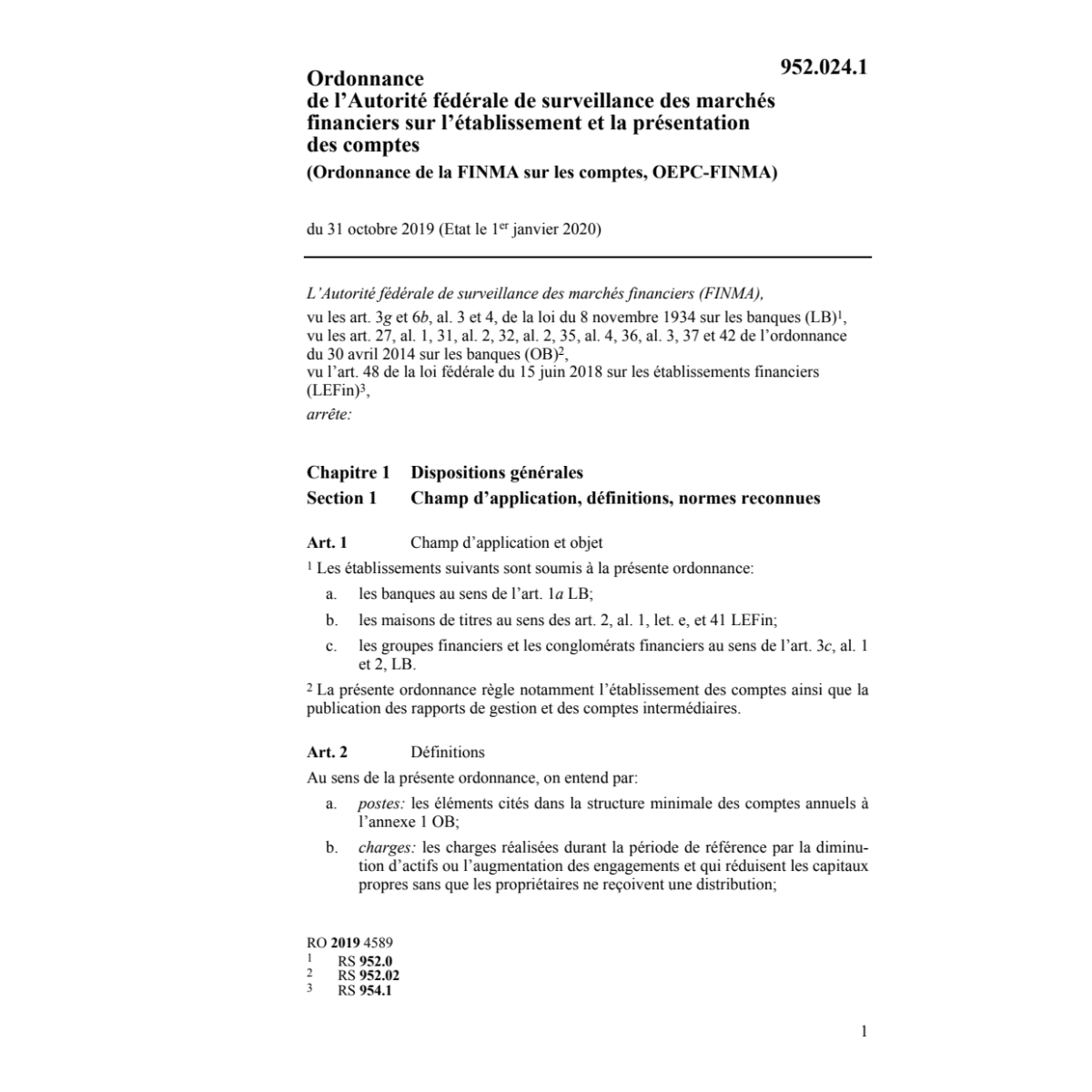 O 31.10.19 OEPC-FINMA