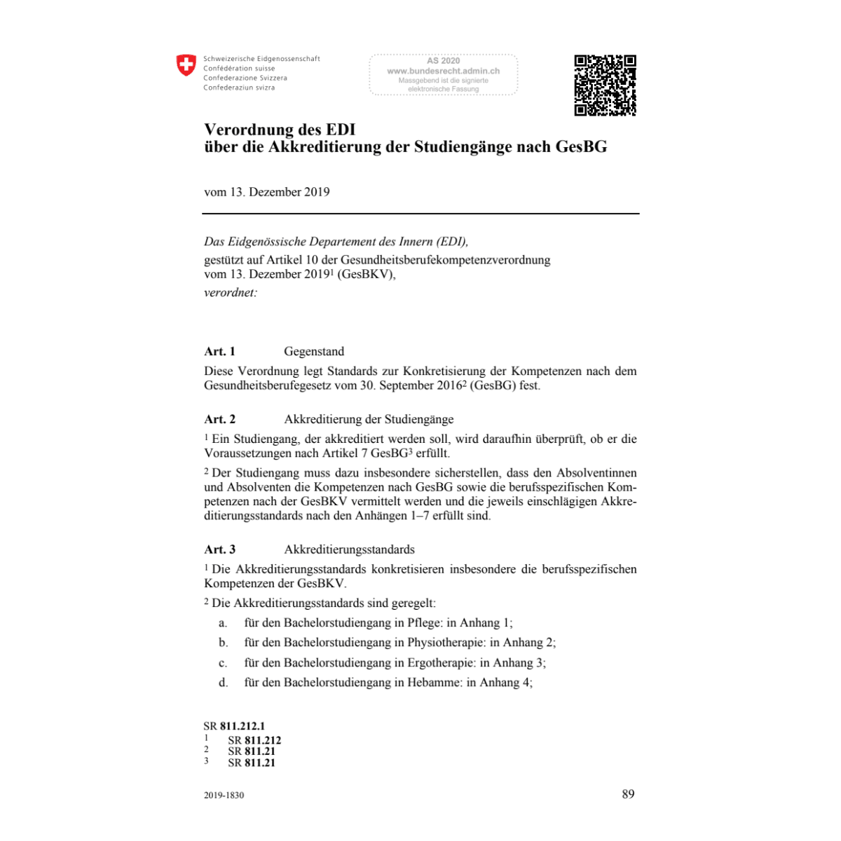V EDI Akkreditierung Studiengänge