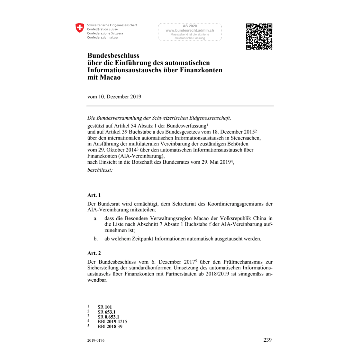 BB Finanzkonten Macao