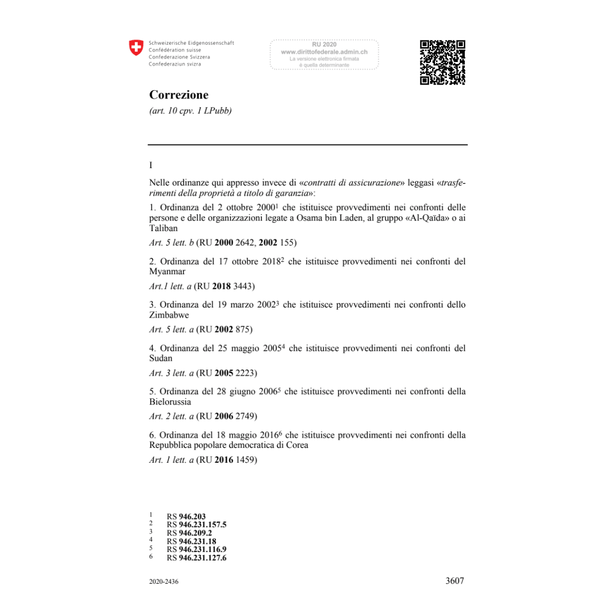Correzione