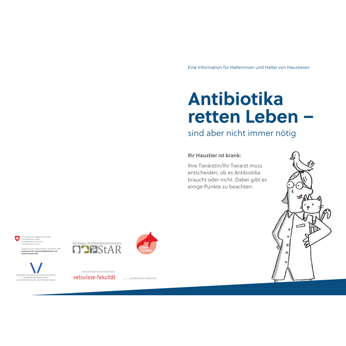2 Antibiotika Flyer Haustiere D A5