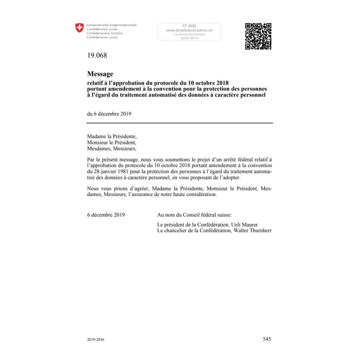 M conv. protection des personnes 19.068