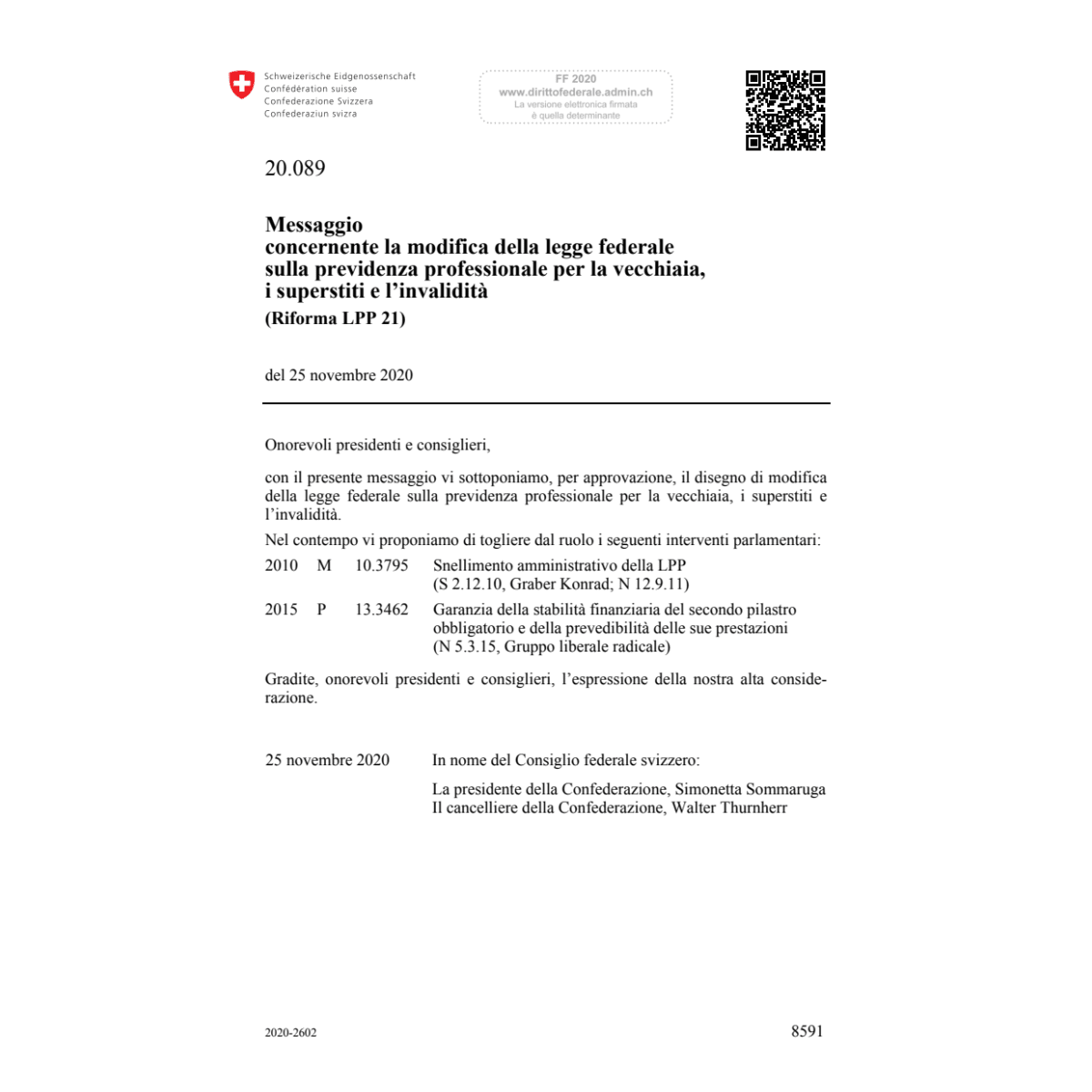 M mod. lf prev. prof. vecchiaia 20.089