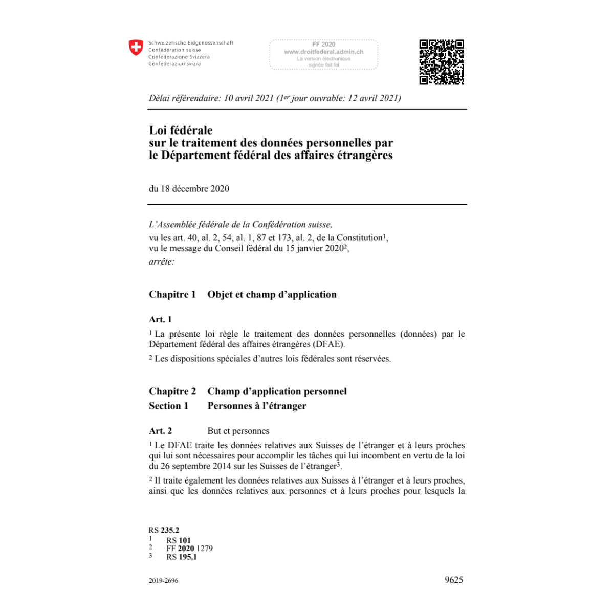 Lf traitement données personnelles DFE