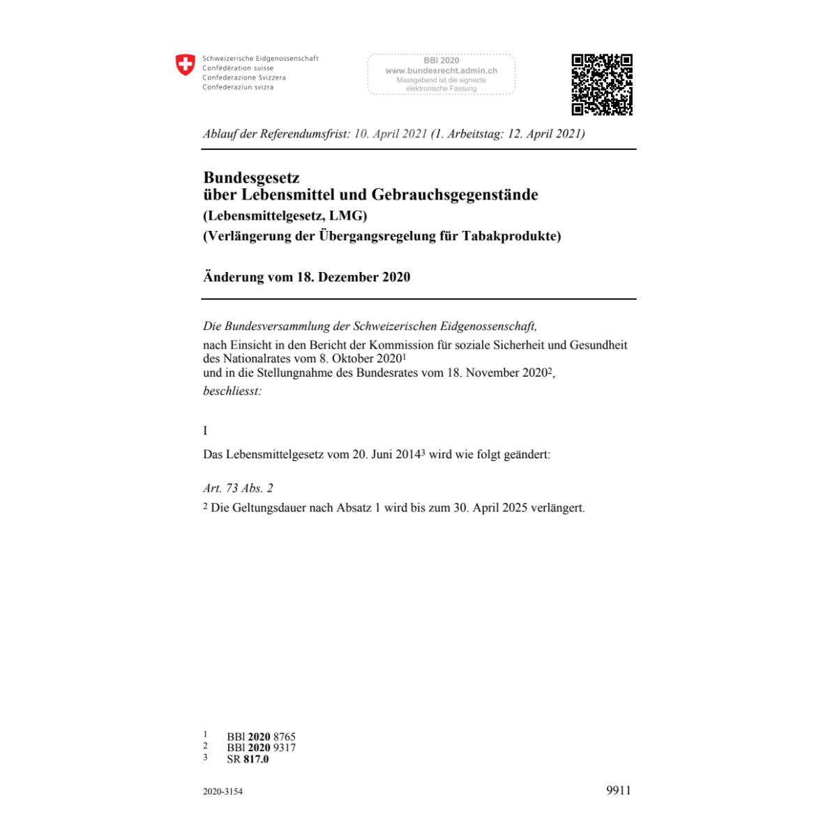Lebensmittelg Tabakprodukte Änd 18.12.20
