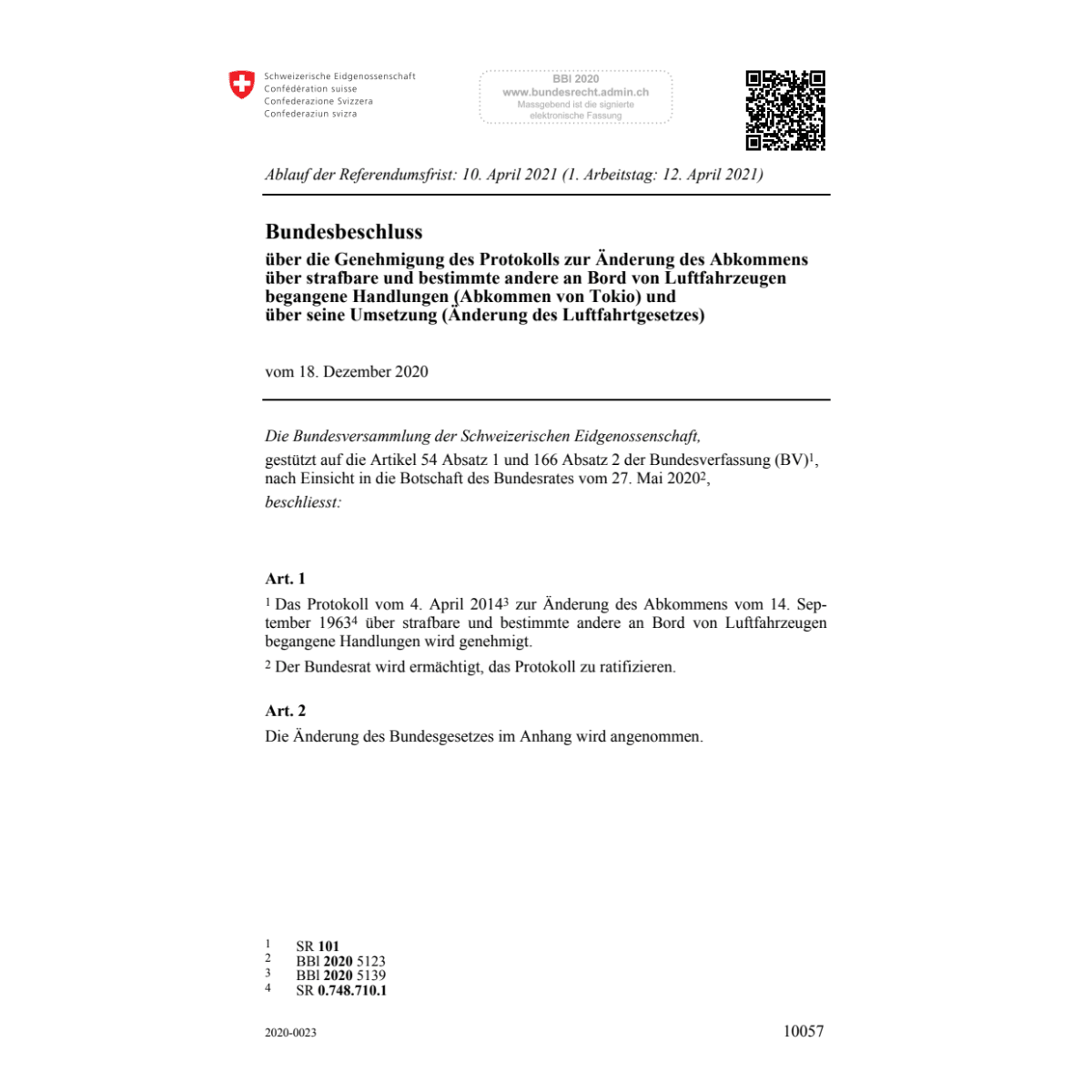 Änd. Luftfahrtgesetzes