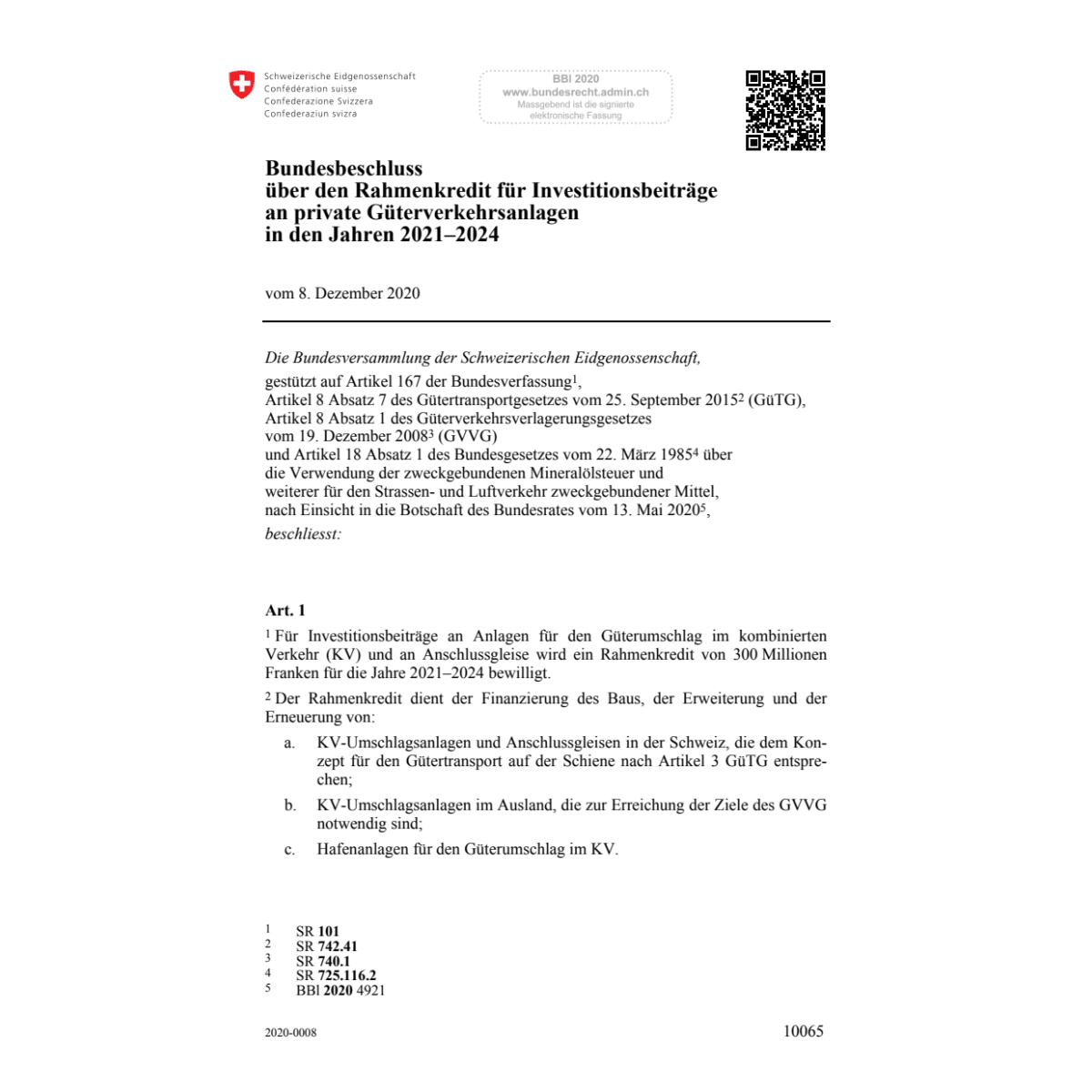 BB Kredit Güterverkehrsanlagen 21-24