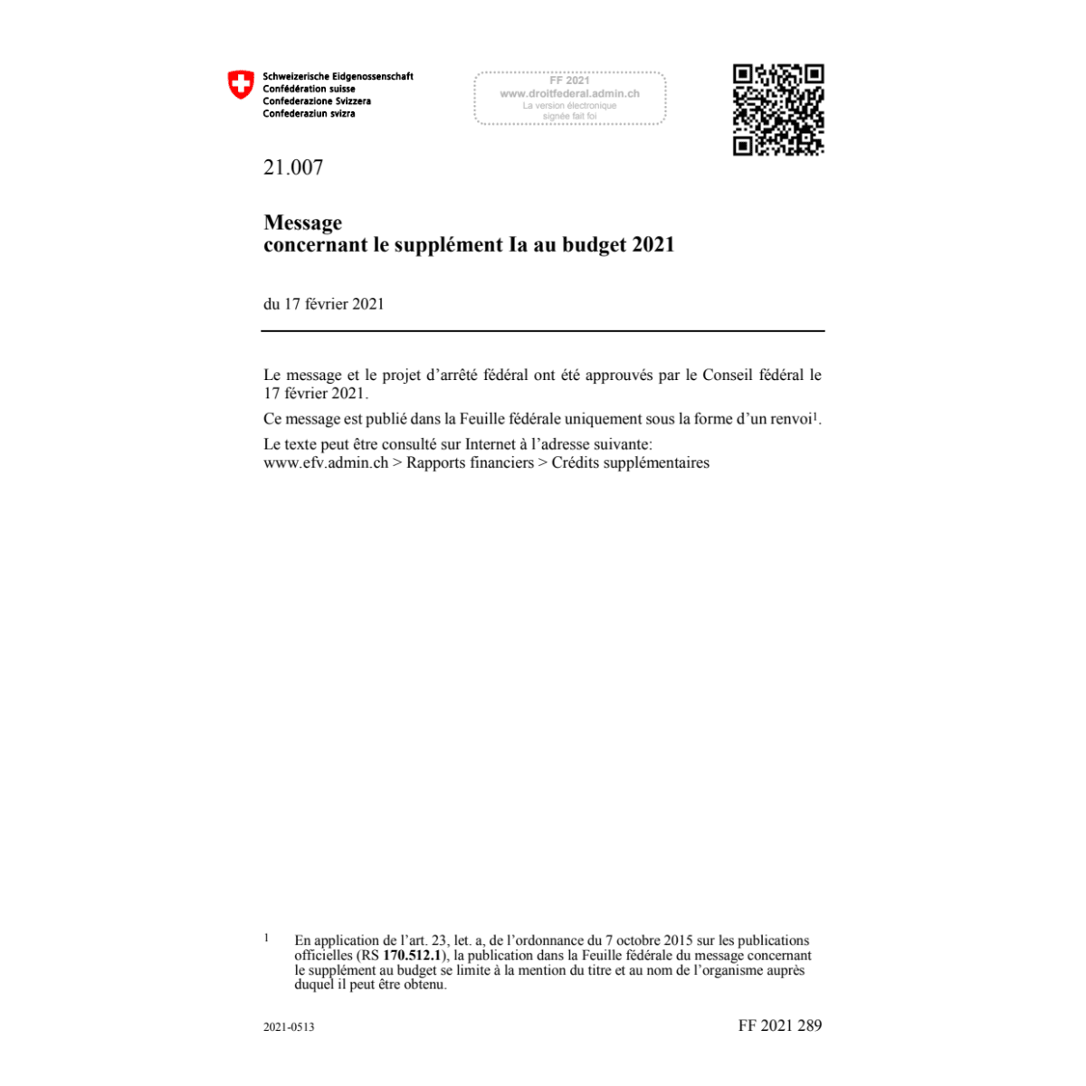 FF 2021 Nr. 23