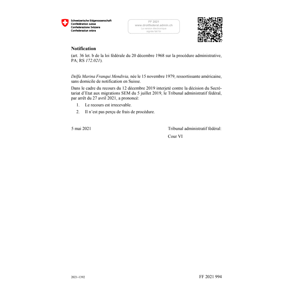 FF 2021 Nr. 73 | 2021