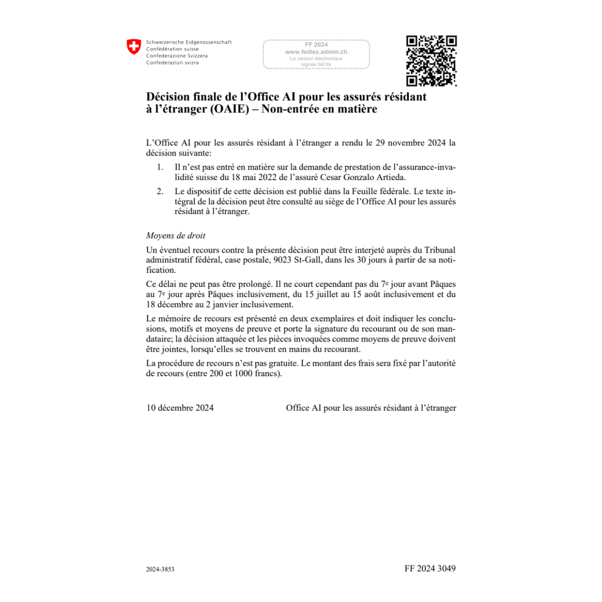FF 2024 Nr. 238