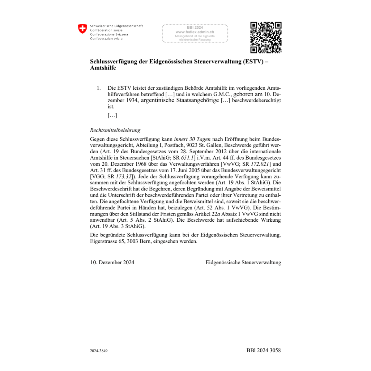 FF 2024 Nr. 238