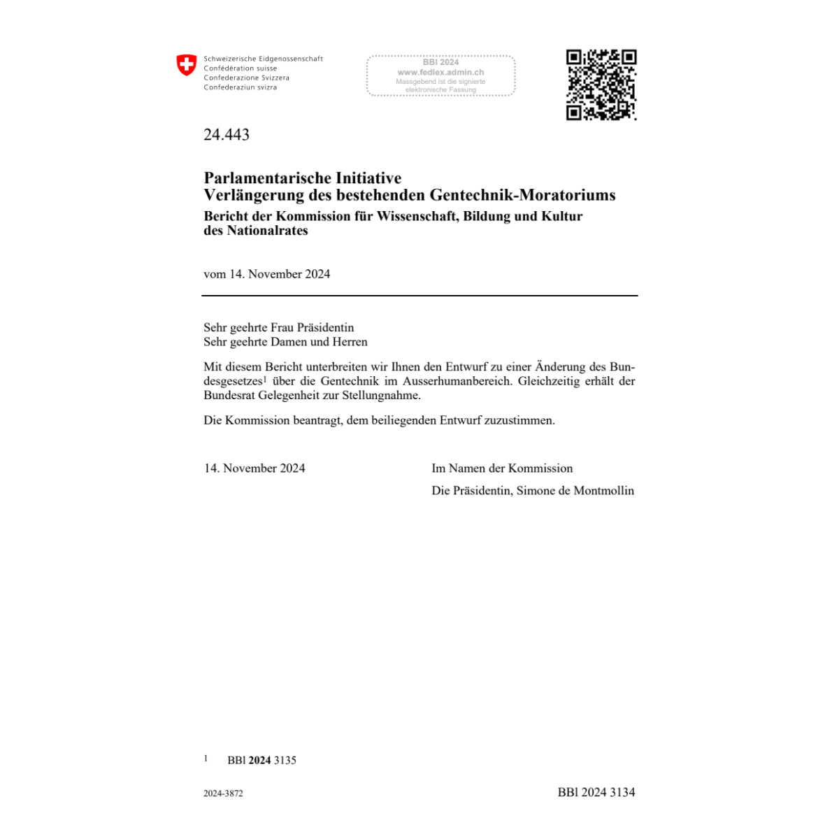B Kommission Wissenschaft 24.443