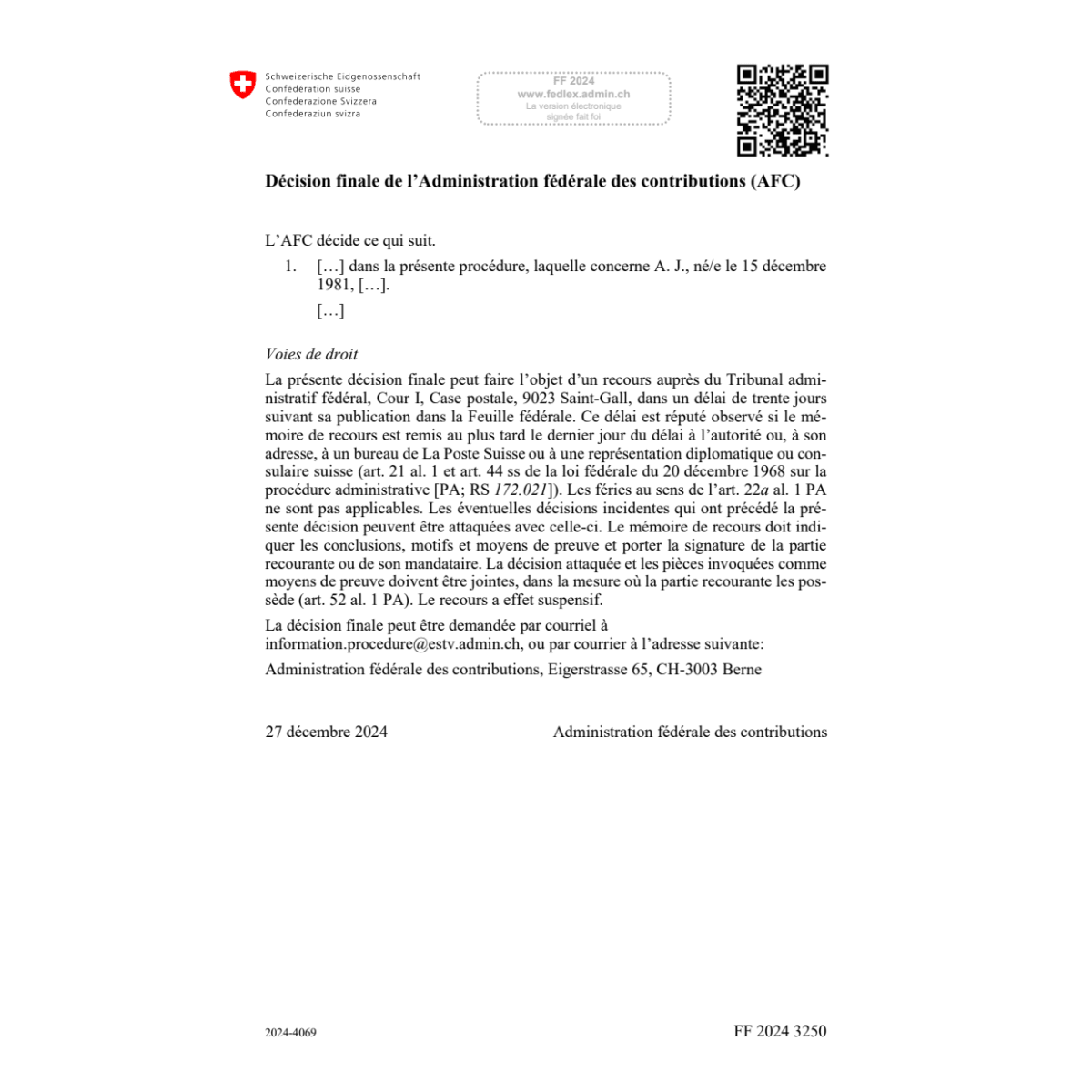 FF 2024 Nr. 249