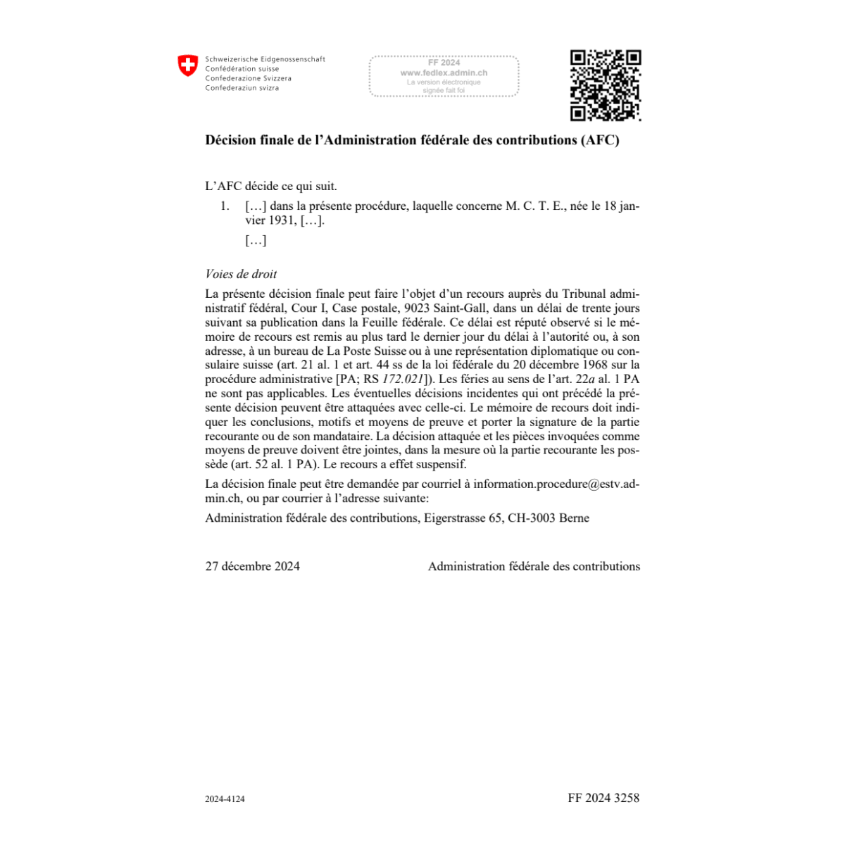 FF 2024 Nr. 249