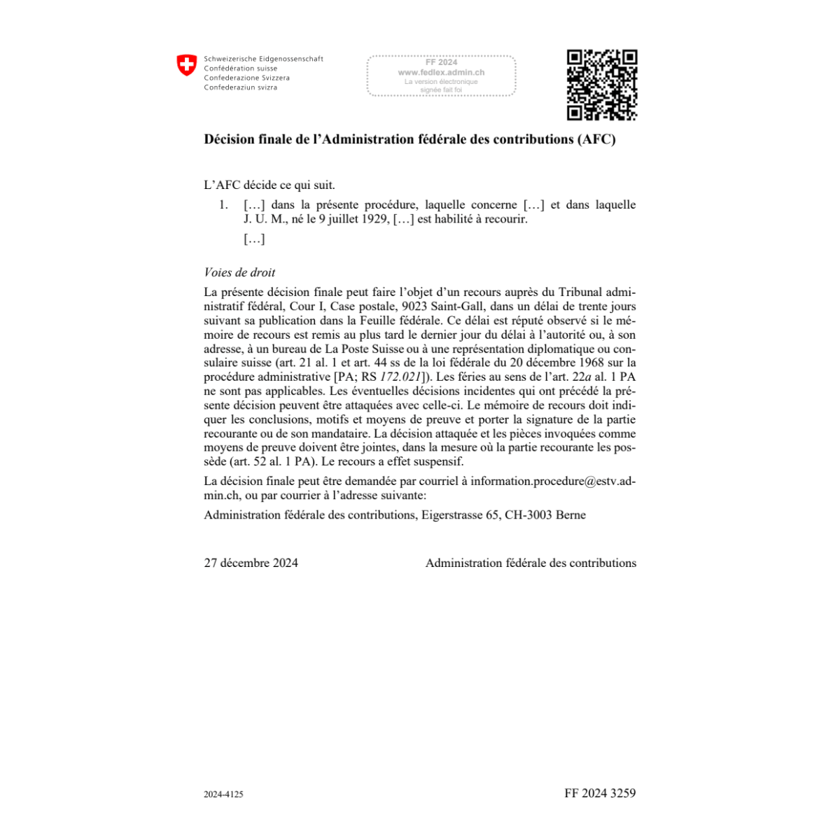 FF 2024 Nr. 249