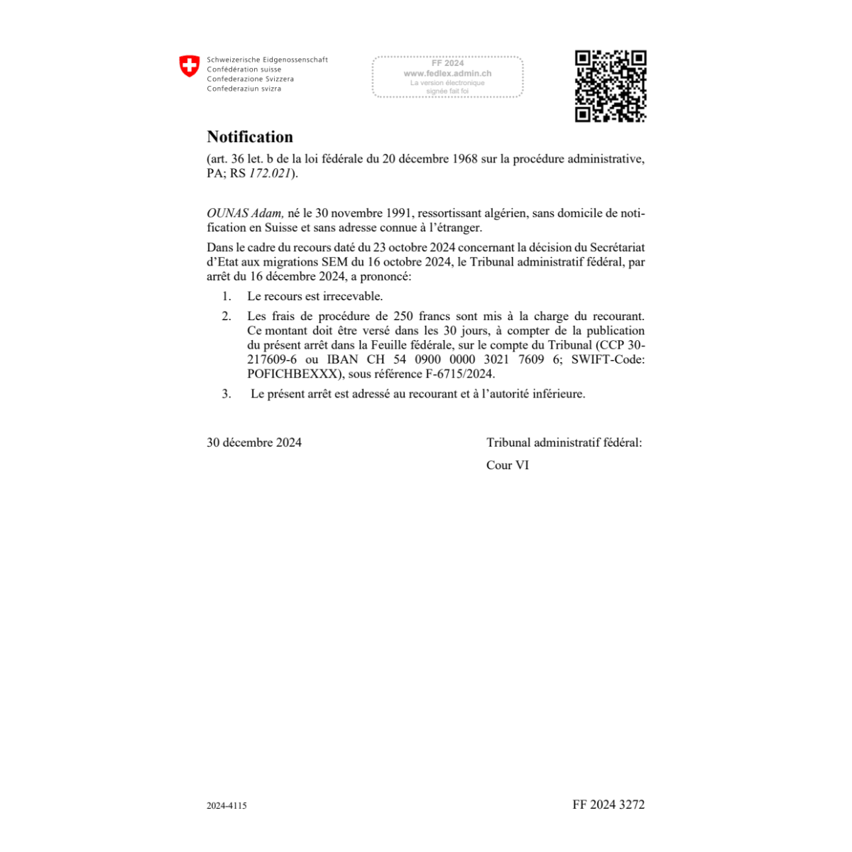 FF 2024 Nr. 250