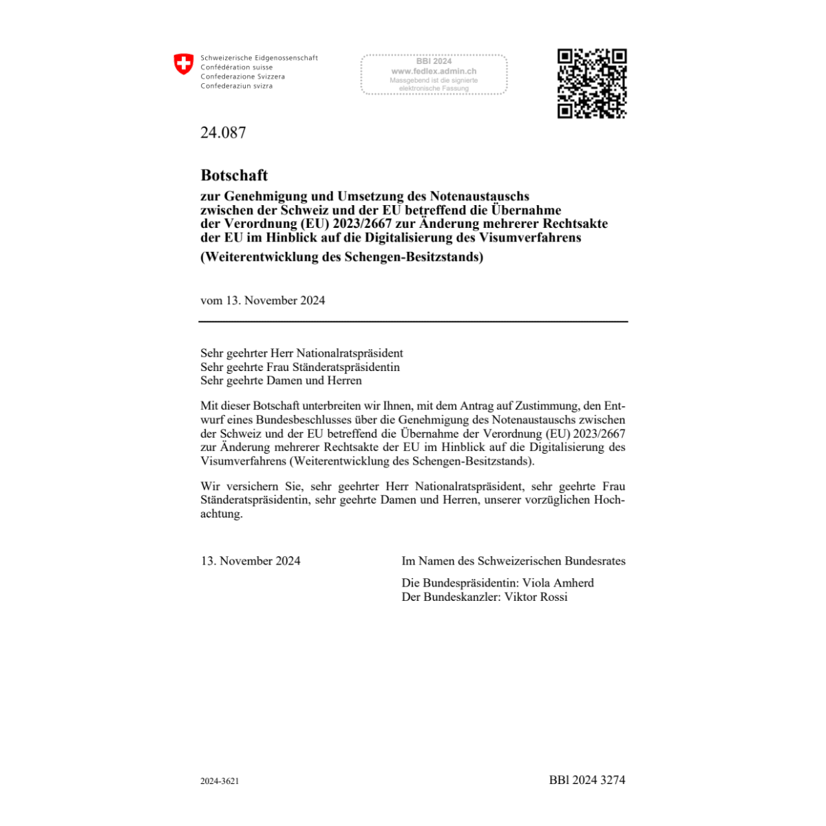 Bo Notenaustausch Schweiz und EU 24.087