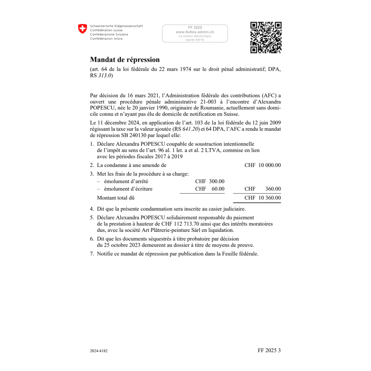 FF 2025 Nr. 1