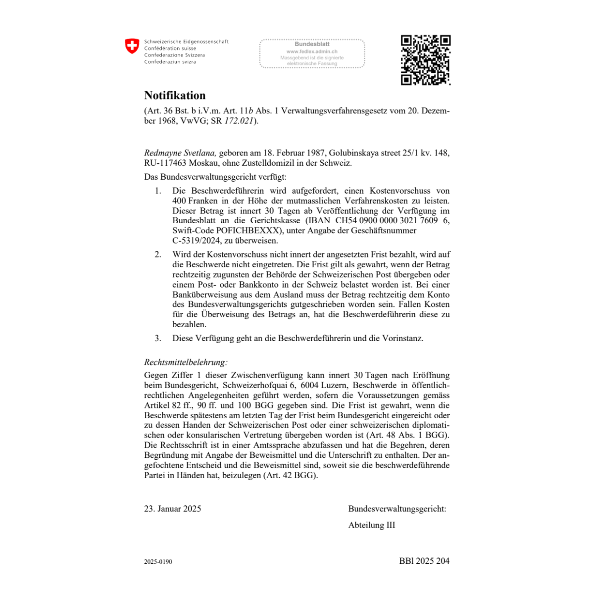 FF 2025 Nr. 15