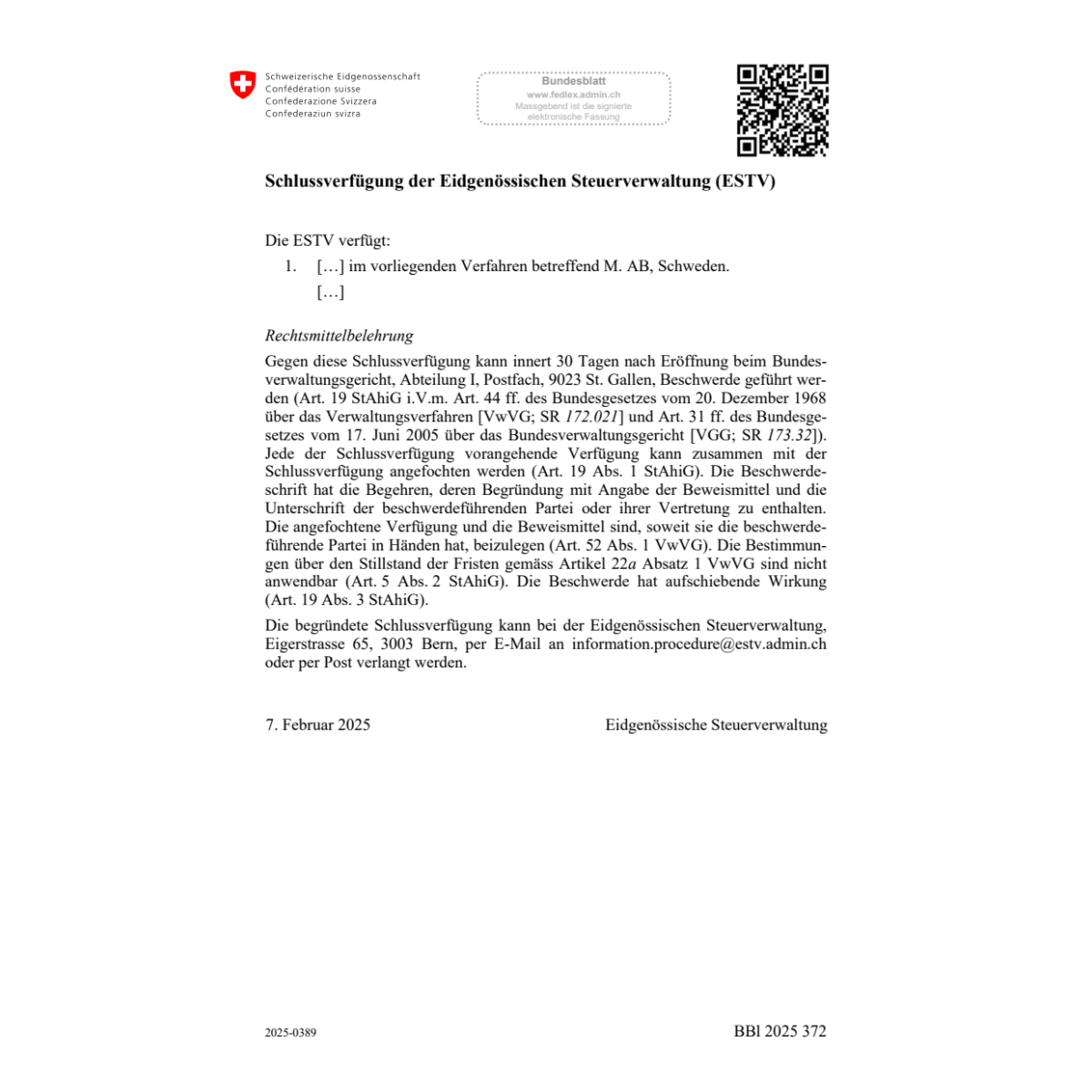 FF 2025 Nr. 26