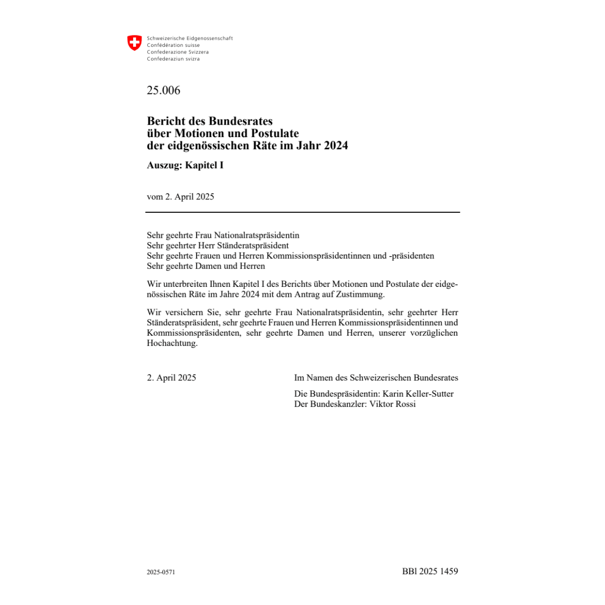 FF 2025 Nr. 87