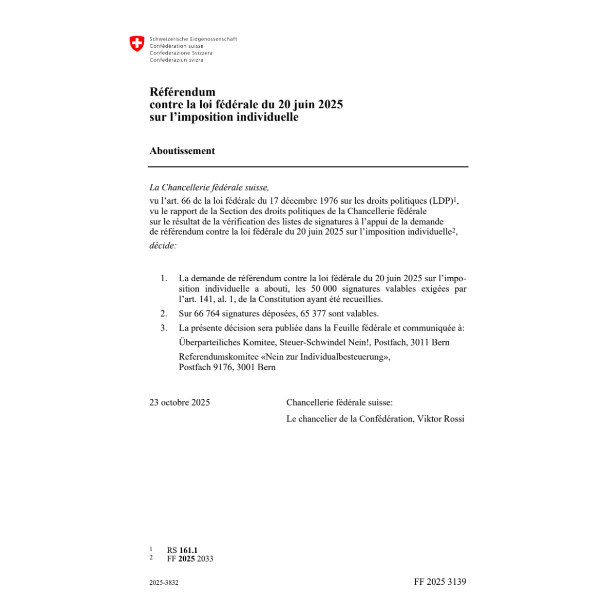 FF 2025 Nr. 207 | 2025