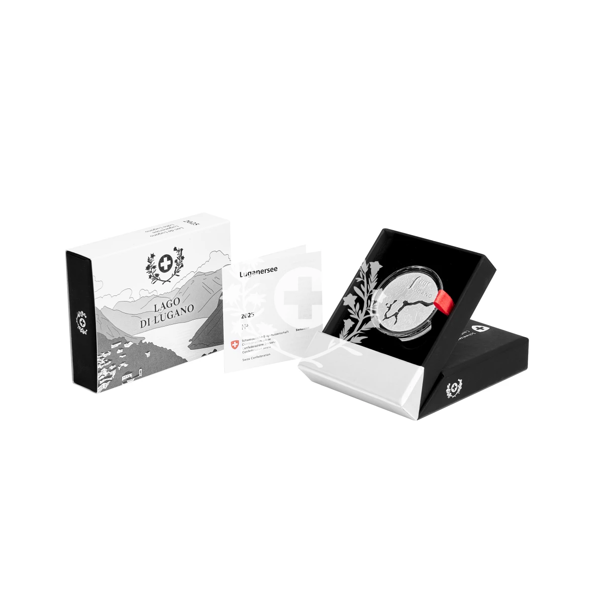 Luganersee, polierte Platte