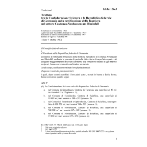 Tratt. CH/D rettificazione frontiera