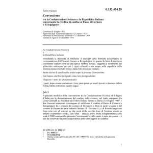 Conv. CH/I rettifica di confine