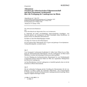 Abk. CH/FL Landesgrenze im Rhein