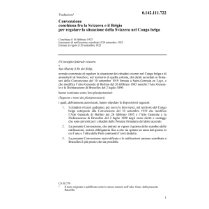 Conv. situazione nel Congo belga