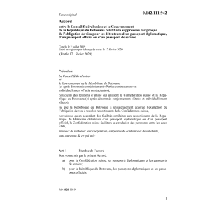 Ac. 2.7.19 CFS Gouvernement Rép Botswana