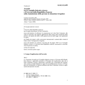 Acc. Francia riammissione persone