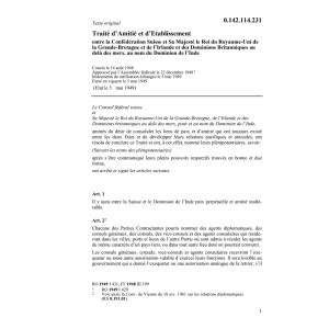 Tr. d'amitié CH/GB, Dominion Inde